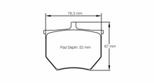Load image into Gallery viewer, Pagid Racing 8040 RSH42 Compound Brake Pads