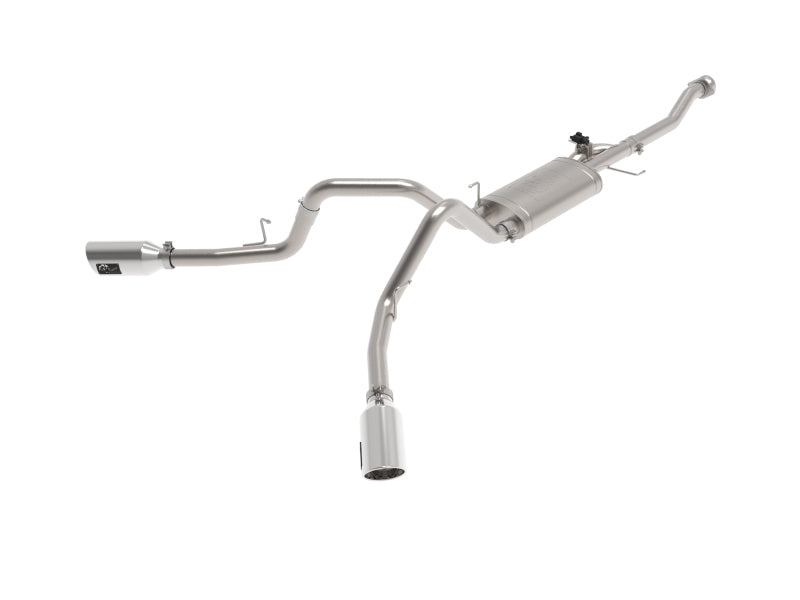 aFe 49-33129-P FITS Gemini XV 3in 304 SS Cat-Back Exhaust 2021 Ford F-150 V6 2.7L/3.5L (tt)/V8 5.0L w/ Polished Tips