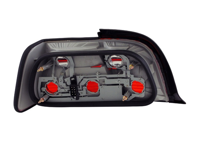 ANZO - [product_sku] - ANZO 1992-1998 BMW 3 Series E36 Coupe/Convertable Taillights Red/Smoke - Fastmodz