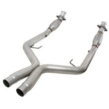 Load image into Gallery viewer, BBK 1770 FITS 05-10 Mustang 4.6 GT High Flow X Pipe With Catalytic Converters2-3/4