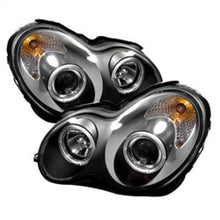 Load image into Gallery viewer, SPYDER 5011251 - Spyder Mercedes Benz C-Class 01-05 4 DrProjector Headlights Halogen LED Halo Blk PRO-YD-MBW203-HL-BK