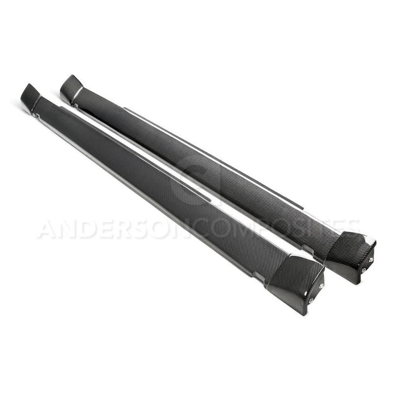 Anderson Composites AC-SS18DGCHHC FITS 2018 Dodge Demon Type-WB Rockers (Pair)