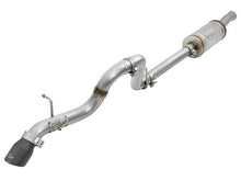 Load image into Gallery viewer, aFe 49-48075-B FITS MACH Force-Xp Axle-Back Hi-Tuck Exhaust System w/Black Tip 18-19 Jeep Wrangler (JL) V6 3.6L