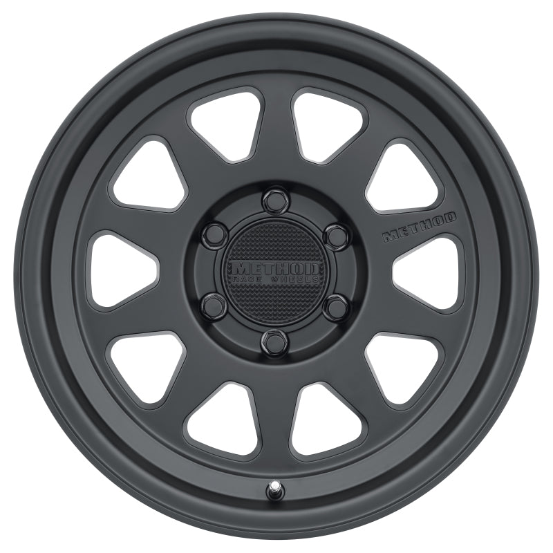 Method Wheels MR31678562500 -Method MR316 17x8.5 0mm Offset 6x120 67mm CB Matte Black Wheel