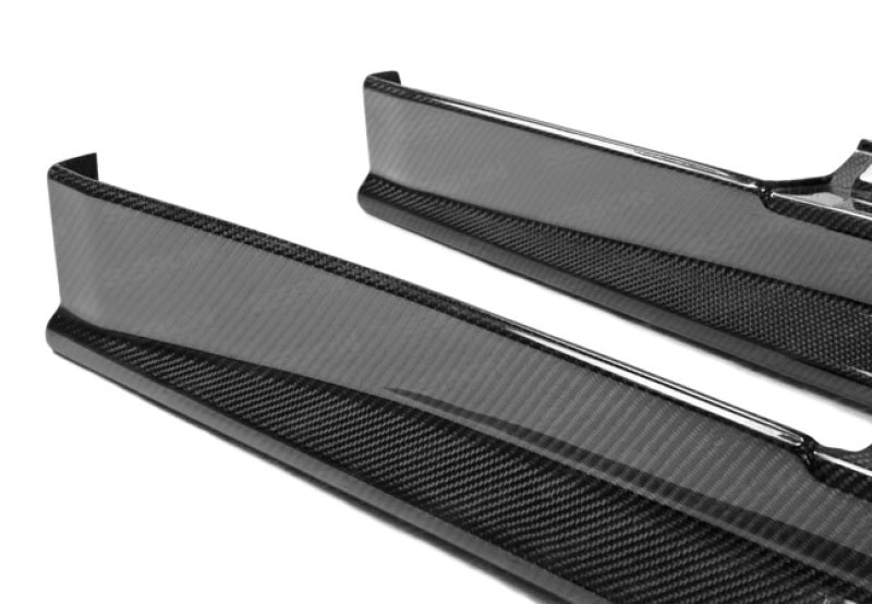 Seibon SS1113NSGTR-VS FITS 11-13 Nissan GTR R35 VS-Style Carbon Fiber Side Skirts (Pair)