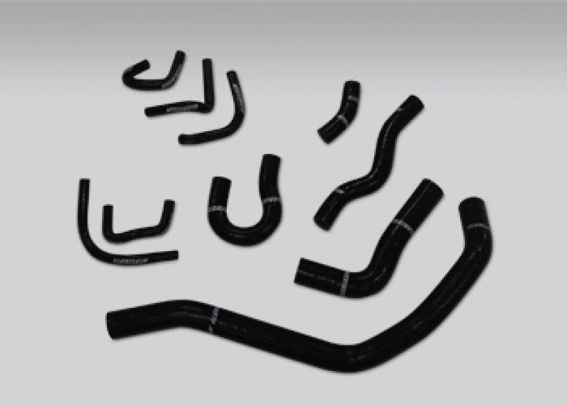 Mishimoto MMHOSE-CIV-88BK FITS 88-91 Honda Civic Black Silicone Hose Kit