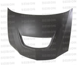 Seibon HD0305MITEVO8-OE-DRY FITS 03-07 Mitsubishi Evo 8/9 OEM-DRY Carbon Fiber Hood