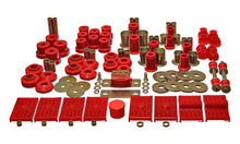 Load image into Gallery viewer, Energy Suspension 3.18117R FITS 76-79 Firebird / 75-79 Nova Red Hyper-flex Master Bushing Set