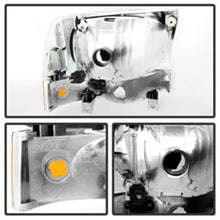 Load image into Gallery viewer, SPYDER 9025419 FITS 9025419 - Xtune Ford F250/350/450 Superduty 99-04 Crystal Headlights w/ Bumper Lights HD-JH-FF25099-AM-C