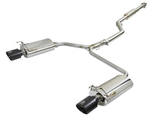 Load image into Gallery viewer, aFe Takeda Exhaust 304SS Dual Cat-Back w/ Black Tips 13-17 Honda Accord LX/EX/EX-L Sedan L4 2.4L