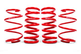 BMR Suspension SPD763R - BMR 15-20 Ford Mustang S550 Lowering Spring Kit (Set Of 4)Red