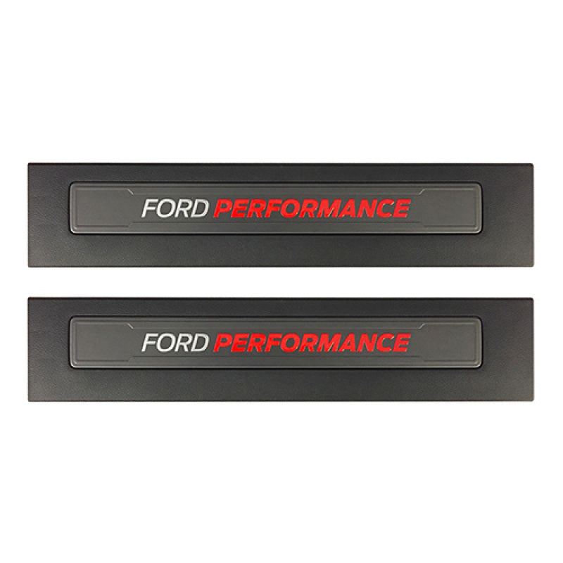 Ford Racing M-1613208-F15A FITS 15-17 Ford F-150 Ford Performance Sill Plate Set