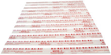 Load image into Gallery viewer, Clevite MPR1 - Plastigage Red Plastigage 12 Pack