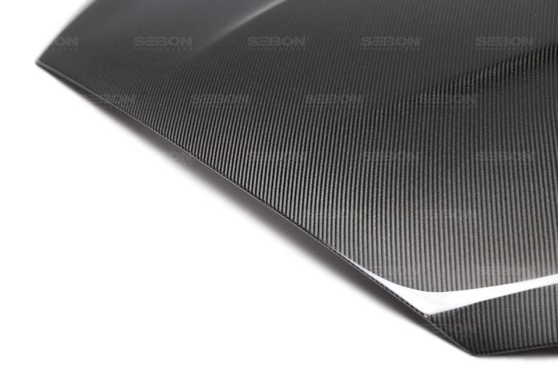 Seibon HD16FDFO-TS FITS 15-16 Ford Focus TS-Style Gloss Finish Carbon Fiber Hood