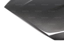 Load image into Gallery viewer, Seibon HD16FDFO-TS FITS 15-16 Ford Focus TS-Style Gloss Finish Carbon Fiber Hood