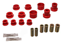 Load image into Gallery viewer, Energy Suspension 5.3113R FITS 90-94 Mitsubishi Eclipse AWD Red Rear Control Arm Bushing Set