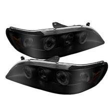 Load image into Gallery viewer, SPYDER 5010728 - Spyder Honda Accord 98-02 1PC Projector Headlights LED Halo Amber Reflctr Blk PRO-YD-HA98-AM-BK