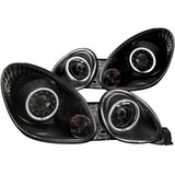 ANZO 121144 FITS: 1998-2005 Lexus Gs300 Projector Headlights w/ Halo Black