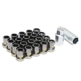 Project Kics 32875 - 12X1.25 Black R26 Lug Nuts 16+4