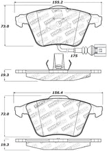 Load image into Gallery viewer, StopTech Performance 08-13 Audi TT Quattro / 12 VW Golf R Front Brake Pads