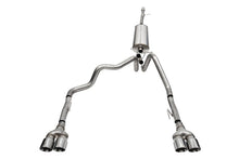 Load image into Gallery viewer, CORSA Performance 21200 FITS Corsa 19-23 Chevrolet Silverado 1500 Cat-Back Dual Rear Exit with Twin 4in Polished Pro-Series Tips