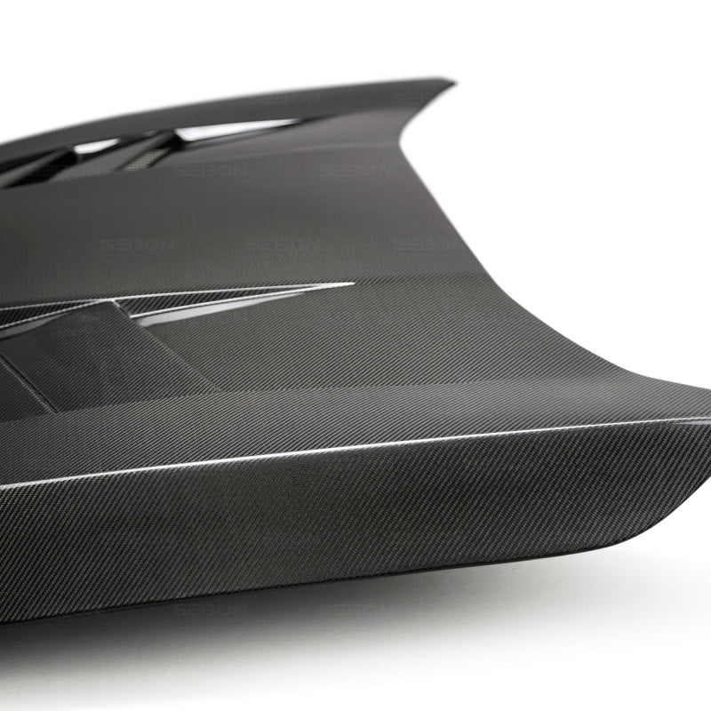 Seibon HD18HDACC-TS FITS 18-20 Honda Accord TS-Style Carbon Fiber Hood