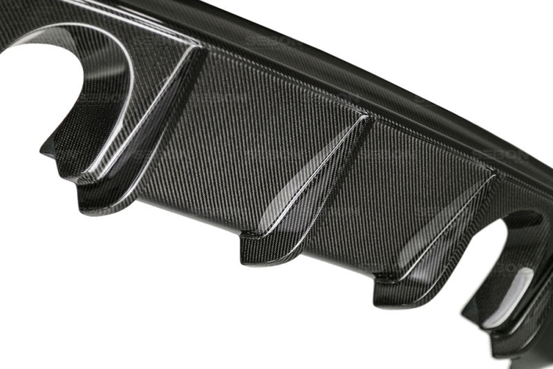 Seibon RD16FDFO-OE FITS 15-16 Ford Focus OE-Style Carbon Fiber Rear Bumper Lip