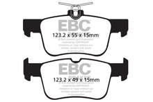 Load image into Gallery viewer, EBC 13+ Ford Fusion 1.6 Turbo Redstuff Rear Brake Pads