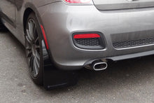 Load image into Gallery viewer, Rally Armor MF25-UR-BLK/RD FITS: 12+ Fiat 500 (Pop/Sport/Lounge/Abarth) Black Mud Flap w/ Red Logo