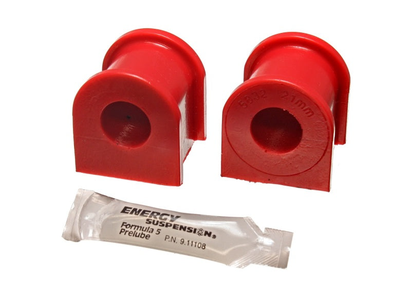 Energy Suspension 8.5131R - 05-07 Scion tC Red 21mm Front Sway Bar Bushing Set