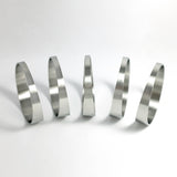 Stainless Bros 609-07601-0006 FITS 3in x 1.5D/4.5in CLR Loose Radius 16 Gauge Pie Cut5pk