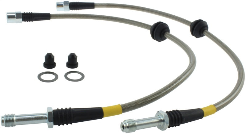 Stoptech 950.33016 -StopTech 09 Audi A4 Sedan / 08-10 A5-S5 Front Stainless Steel Brake Line Kit