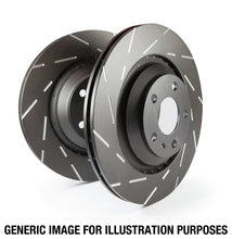 Load image into Gallery viewer, EBC 91-96 Ford Escort 1.8 USR Slotted Rear Rotors