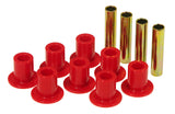 Prothane 1-1005 FITS 87-96 Jeep Front Spring & Shackle BushingsRed