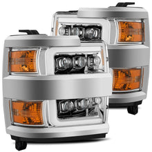 Load image into Gallery viewer, AlphaRex 880228 FITS 15-18 Chevy 2500HD NOVA LED Proj Headlights Plank Style Chrome w/Activ Light/Seq Signal/DRL