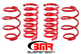 BMR Suspension SP763R - BMR 15-17 S550 Mustang Performance Version Lowering Springs (Set Of 4) Red