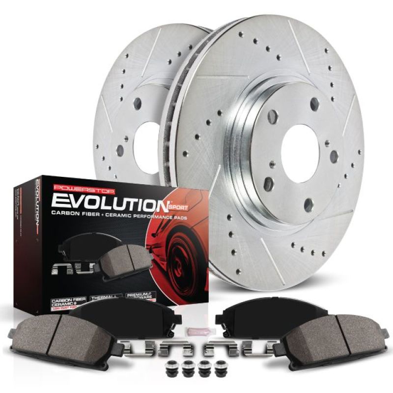 Power Stop 10-18 Ford Expedition Front Z23 Evolution Sport Brake Kit - free shipping - Fastmodz