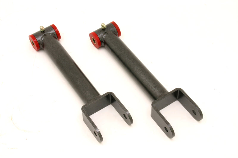 BMR Suspension UTCA003H - BMR 91-96 B-Body Non-Adj. Upper Control Arms Extended Length (Polyureathane) Black Hammertone