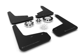 Rally Armor MF72-UR-BLK/DGRY FITS: 20-21 Tesla Model Y UR Black Mud Flap w/ Dark Grey Logo