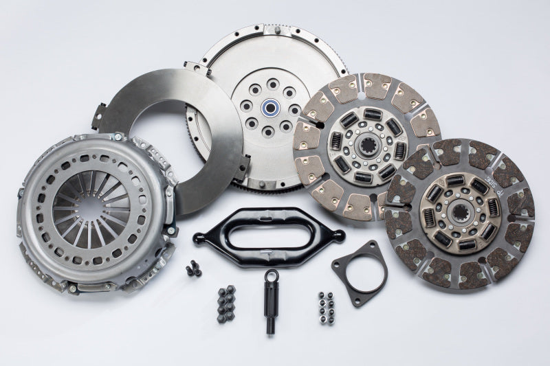 South Bend Clutch SDD3250-5 - 94-03 Dodge 5.9L NV4500/99-00.5 NV5600(235hp)/ Street Dual Disc Clutch Kit