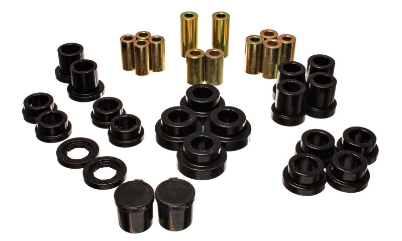 Energy Suspension 16.3121G FITS 00-09 Honda S2000 Black Rear End Control Arm Bushing Set