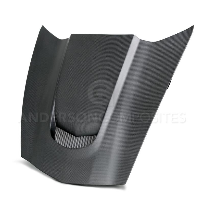 Anderson Composites AC-HD14CHC7-VS-DRY FITS 04-16 Chevy Corvette C7 Stingray Dry Carbon Fiber Hood