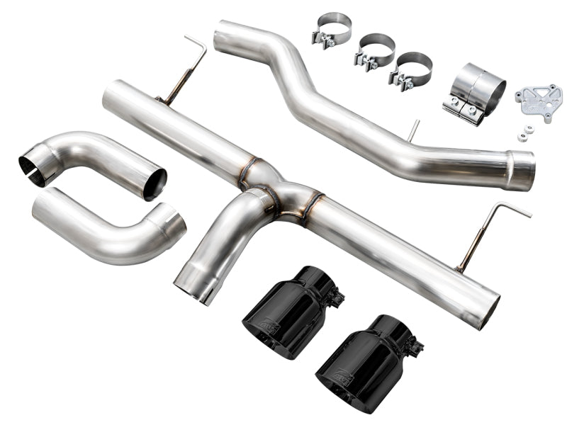 AWE Tuning 3020-33429 FITS AWE 19-23 BMW 330i / 21-23 BMW 430i Base G2X Track Edition Axle Back Exhaust - Diamond Black
