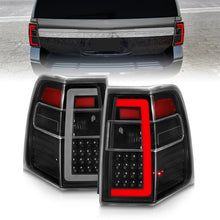 Load image into Gallery viewer, ANZO 311408 FITS 07-17 Ford Expedition LED Taillights w/ Light Bar Black Housing Clear Lens