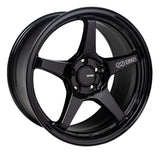 Enkei 521-885-8045BK - TS-5 18x8.5 5x100 45mm Offset 72.6mm Bore Gloss Black