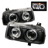 SPYDER 5012197 - Spyder Volkswagen Jetta III 93-98 Projector Headlights LED Halo Blk High H1 Low H1 PRO-YD-VJ93-HL-BK