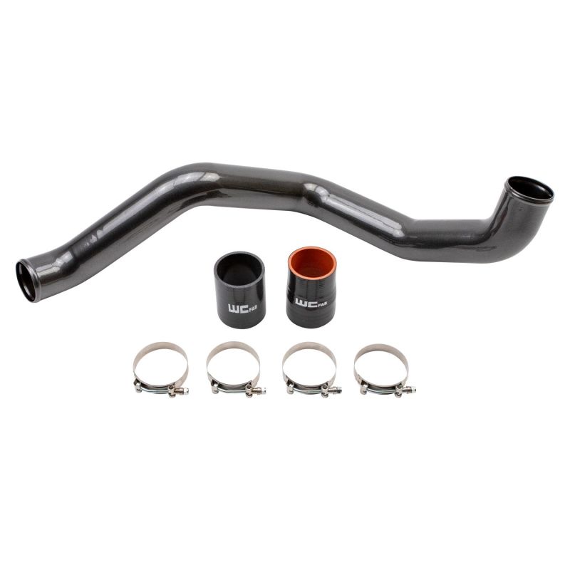 Wehrli WCF100365-GW - 2020+ Chevrolet 6.6L L5P Duramax Driver Side 3in Intercooler Pipe Gloss White