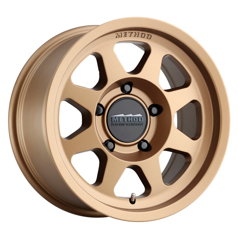 Method Wheels MR70177512930 -Method MR701 17x7.5 +30mm Offset 5x4.5 73mm CB Method Bronze Wheel