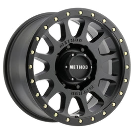 Method Wheels MR30589087518H FITS MR30589087518H - Method MR305 NV HD 18x9 +18mm Offset 8x170 130.81mm CB Matte Black Wheel