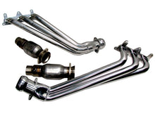 Load image into Gallery viewer, BBK 4041 FITS 10-11 Camaro V6 Long Tube Exhaust Headers With Converters1-5/8 Chrome